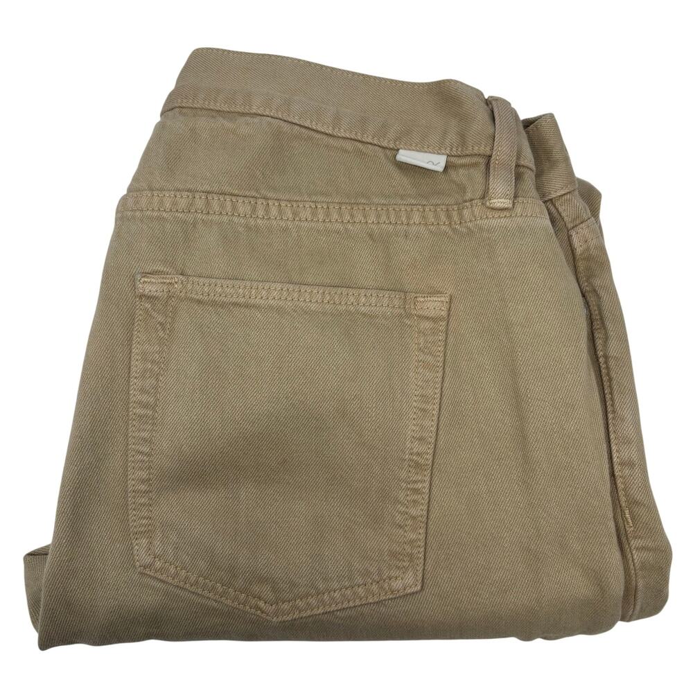 Outerknown Mens 34x32 Light Brown 5 Pocket Design Straight Jeans